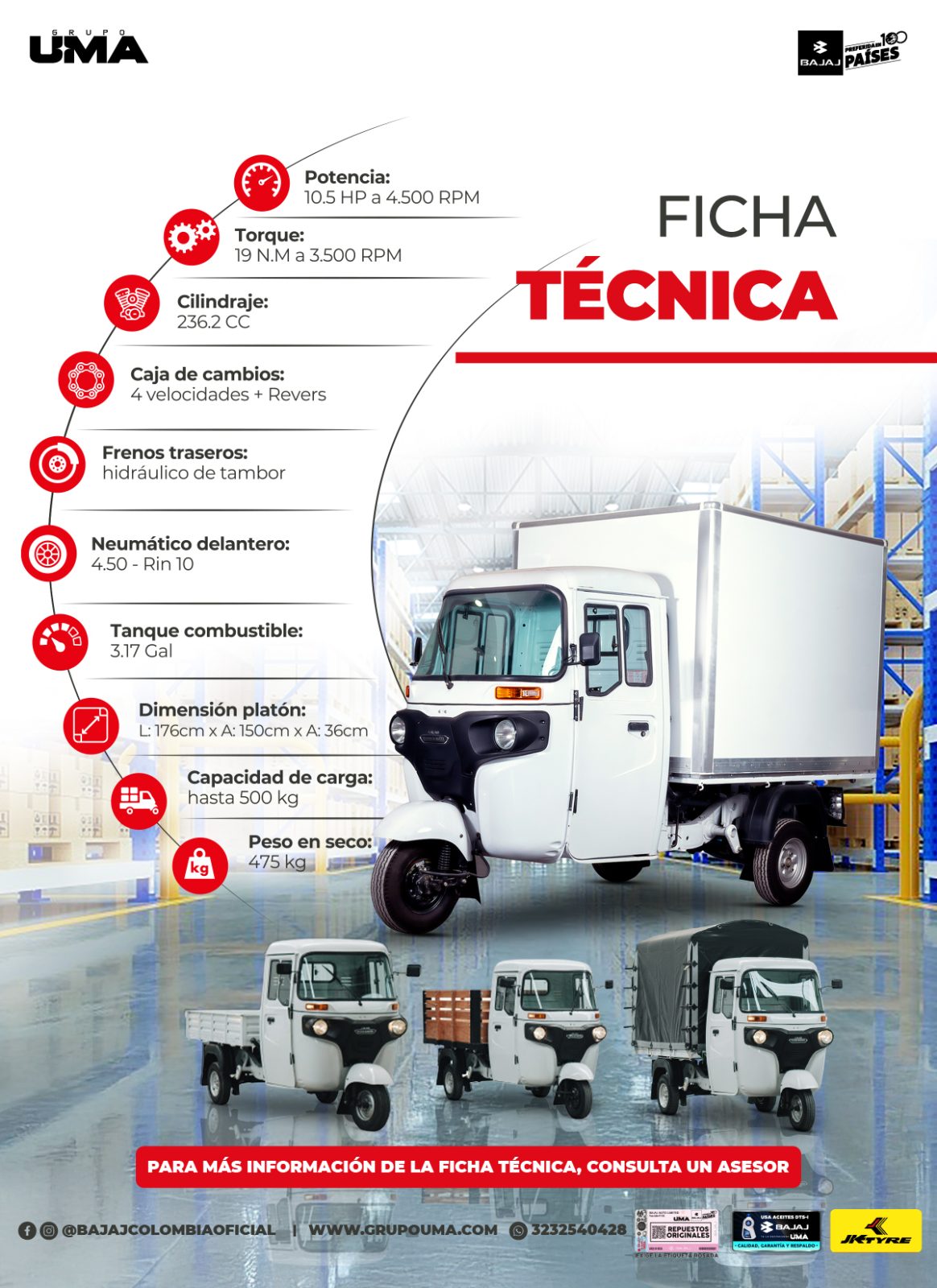 MAXIMA CARGO ESTACAS